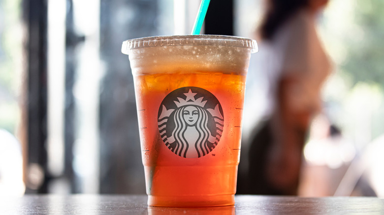 Iced tea from Starbucks