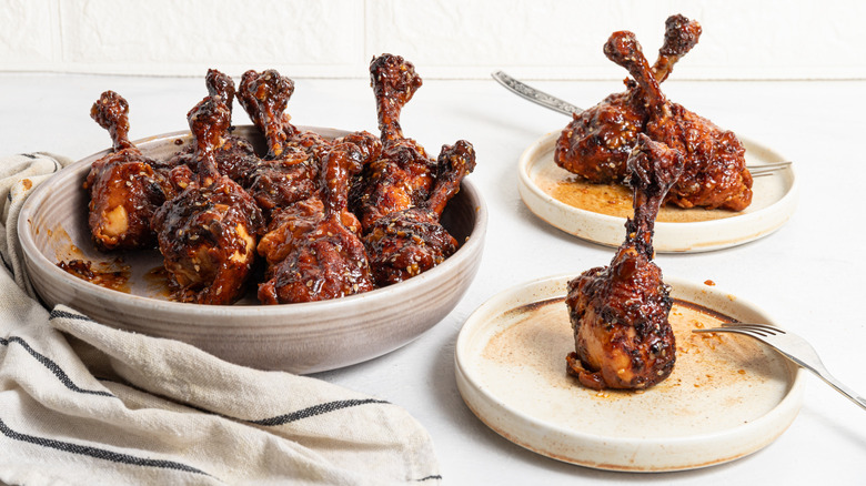 sweet chili chicken lollipops 