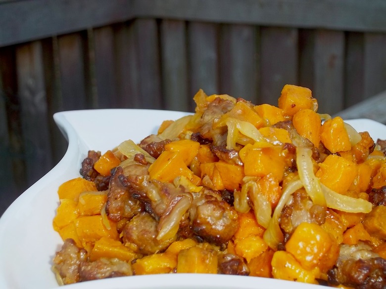 Sweet Potato and Sausage Hash Recipe