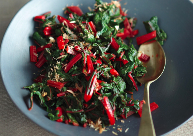 Swiss Chard Oshitashi Recipe