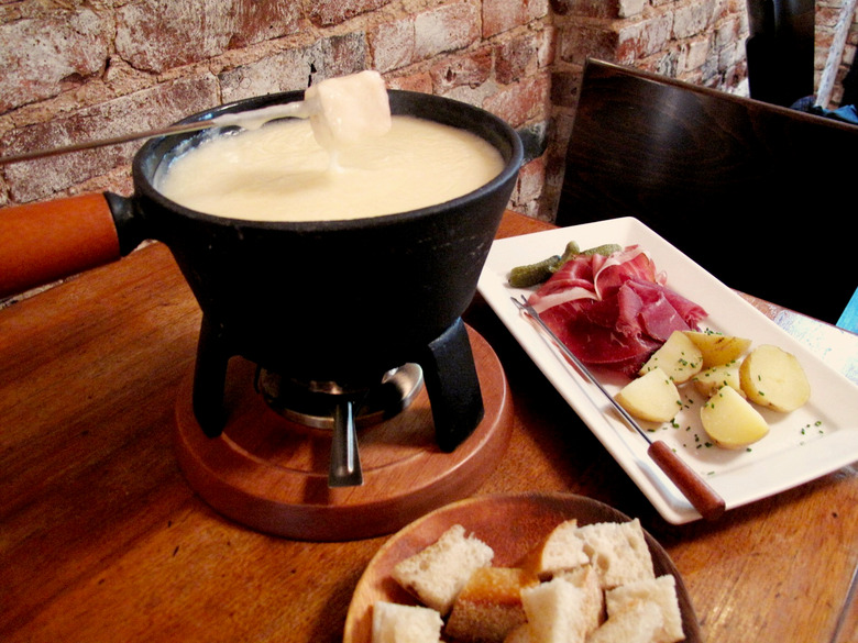 This authentic Swiss fondue recipe needs no special occasion — dip right in!