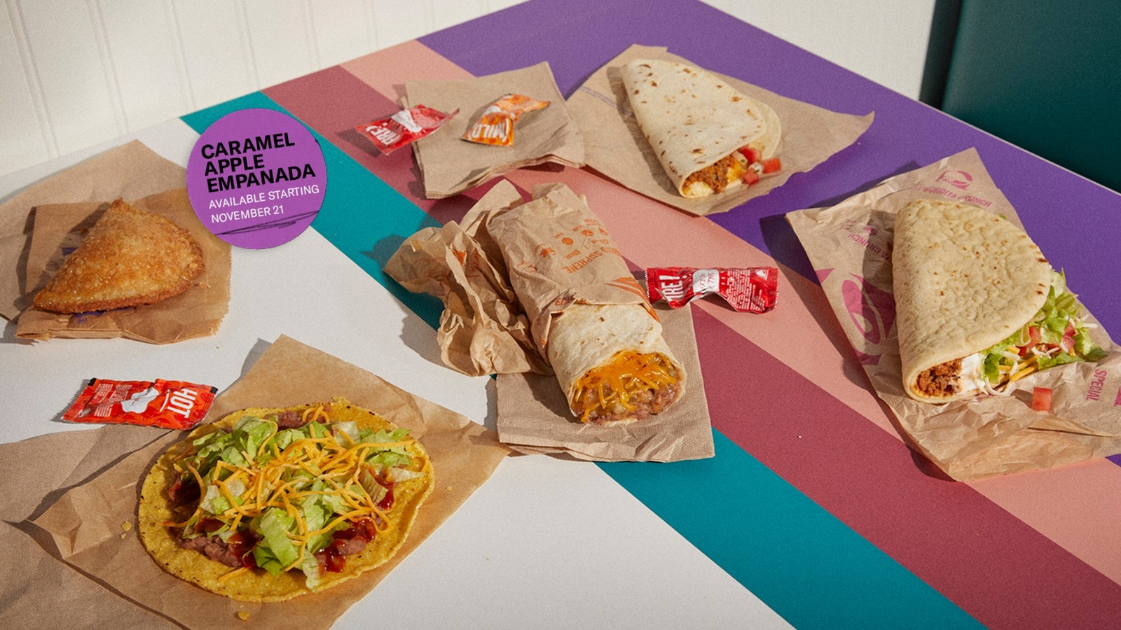 Taco Bell Brings Back 5 Beloved Menu Items With Its New Decades Menu