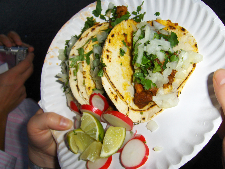 There's nothing like a warm, slightly charred corn tortilla, right out of the truck.