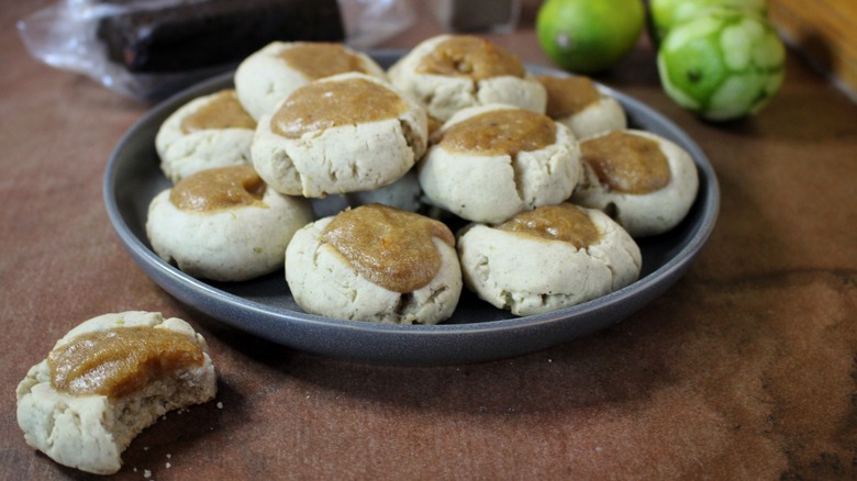 tamarind thumbprint cookies