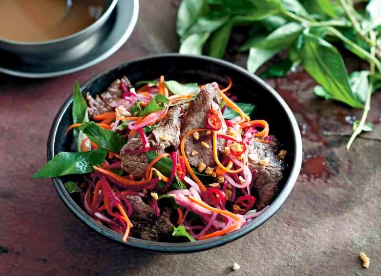 Tamarind Beef & Kohlrabi Salad Recipe