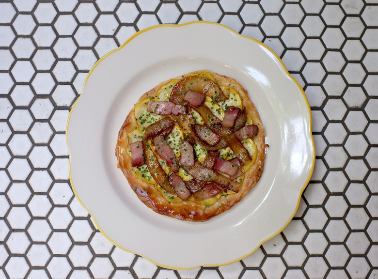 Tarte Flambée With Summer Squash Recipe