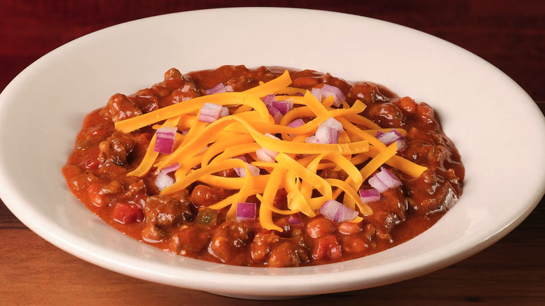 Texas Roadhouse bowl of chili