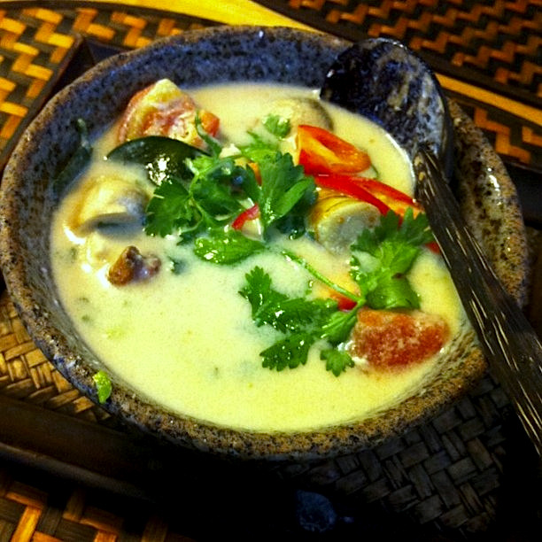 Thai Coconut Chicken Soup Recipe