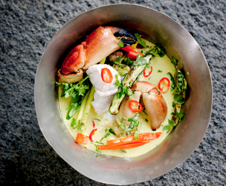 Thai Curry With Catfish And Crab Recipe