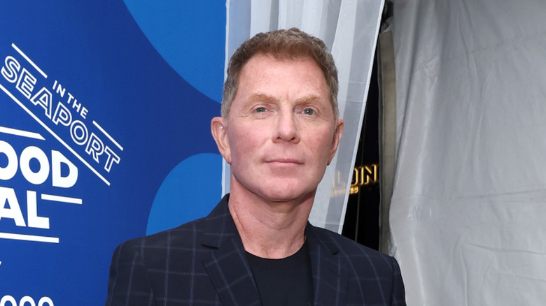 Bobby Flay looking into camera