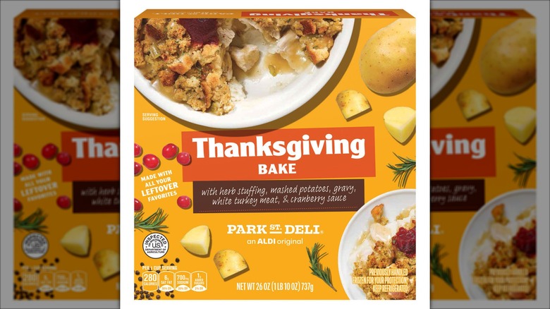 A Park Street Deli Thanksgiving Bake box.