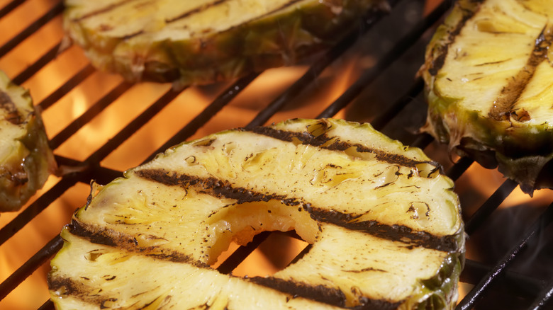 grilled pineapple