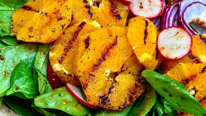 grilled orange slices