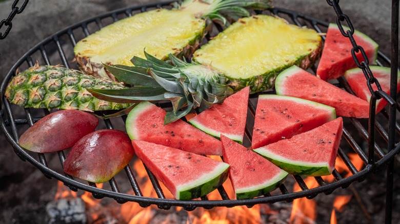 grilled fruit