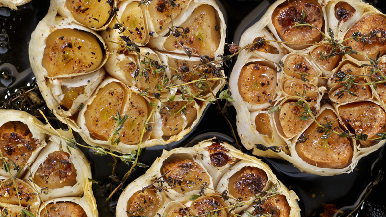 Roasted garlic