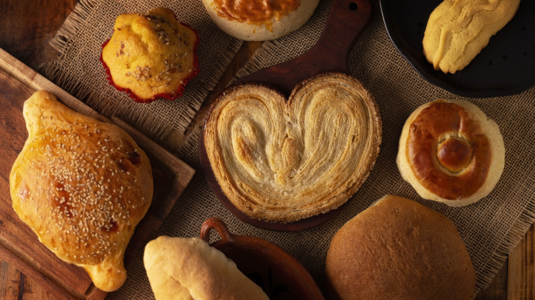 A selection of pan dulces