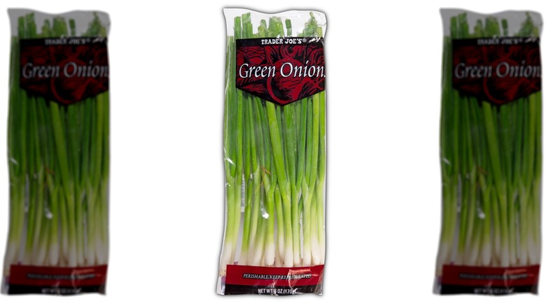 A package of Trader Joe's green onion.