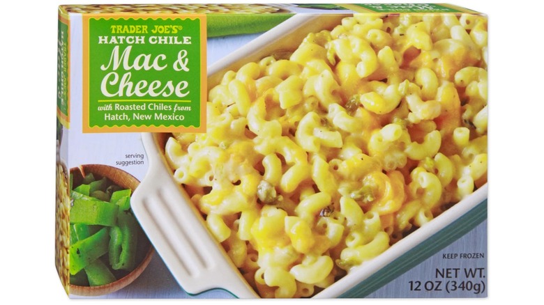 Trader Joe's hatch chile mac and cheese