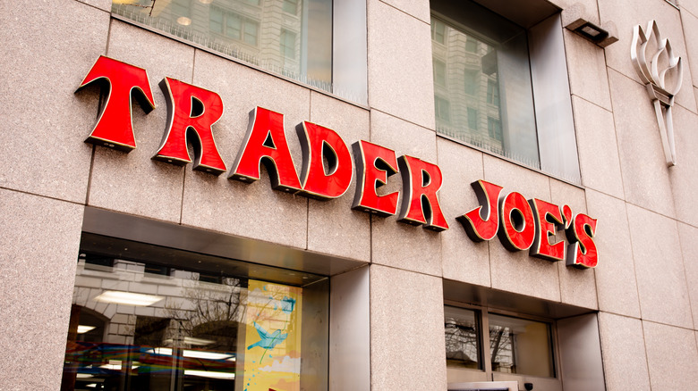 Outside of Trader Joe's in New York City