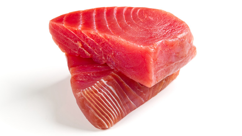 yellowfin tuna medallions