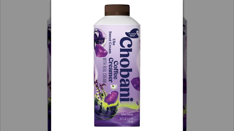 Chobani Ube Dairy Coffee Creamer.