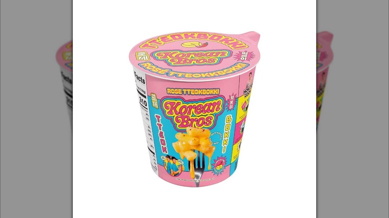 Korean Bros Tteokbokki Rose Cup.