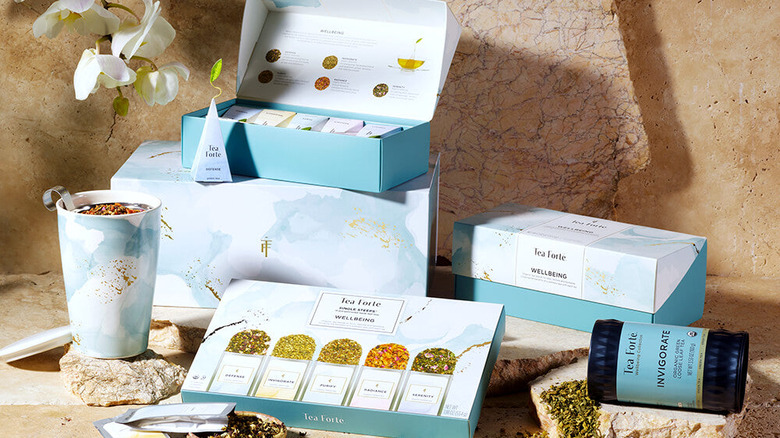 Tea Forte Wellbeing Gift Set