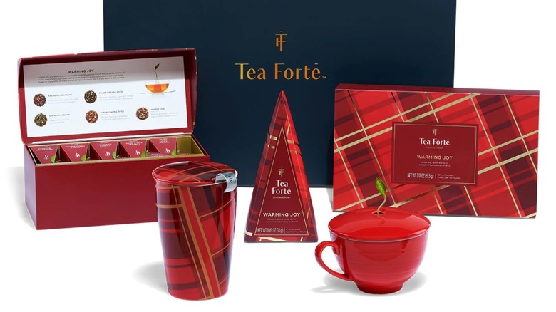 Tea Forte warming joy gift set