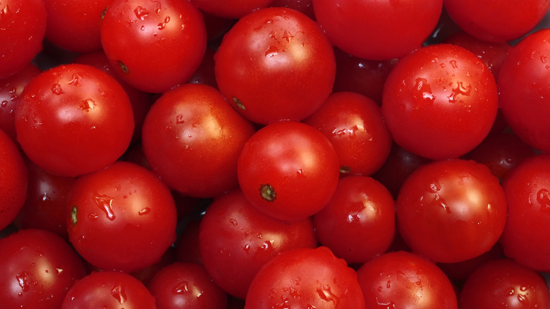 Close up of cherry tomatoes