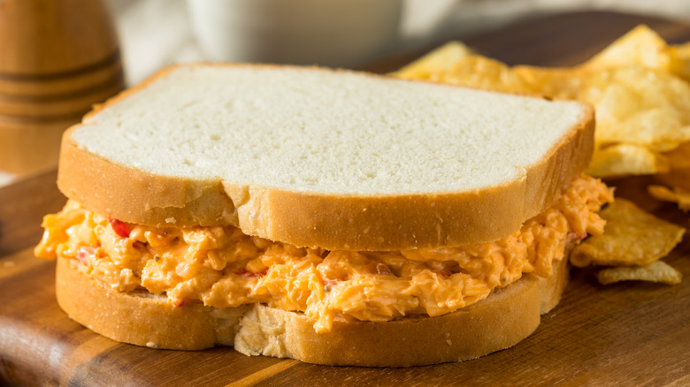 Pimento cheese sandwich