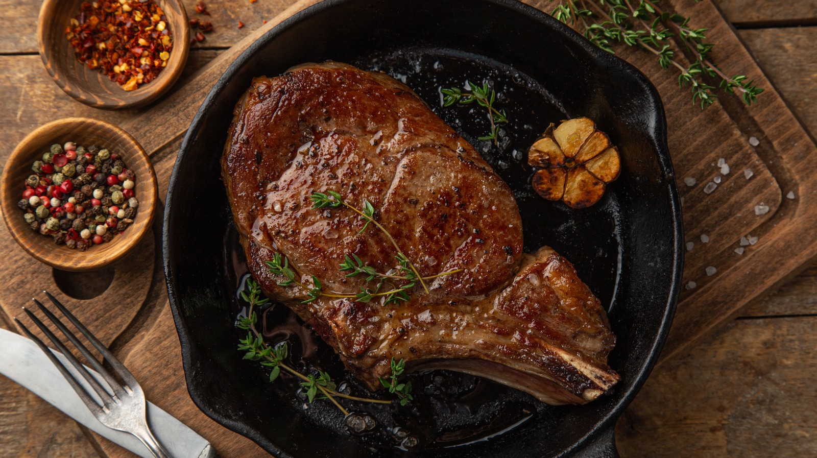 The 30-Minute Heating Rule For Cast-Iron Steak With A Crispy ...