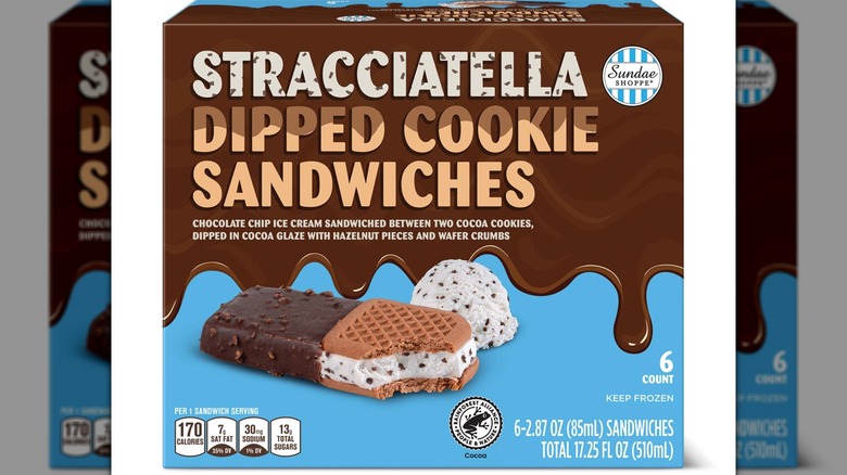 Sundae Shoppe ice cream cookies in a box