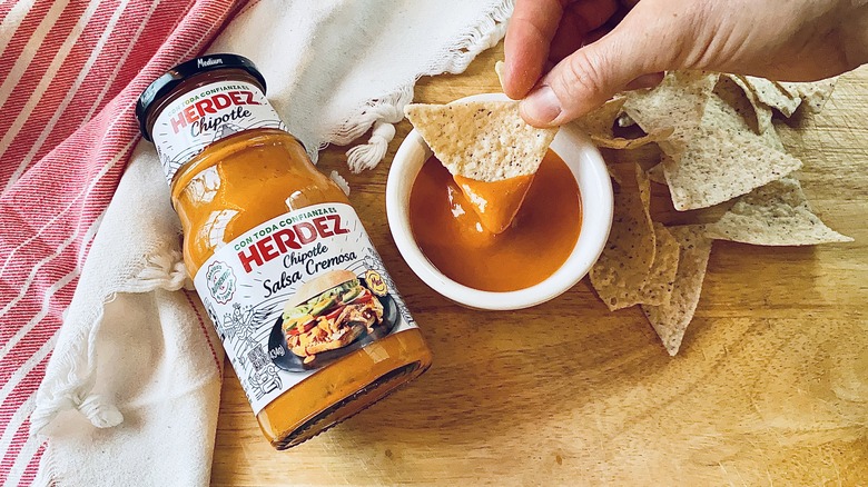 Herdez Chipotle Salsa Cremosa