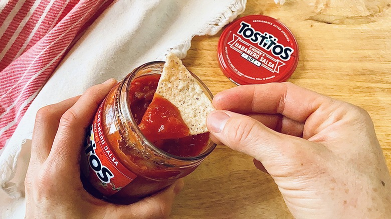 Tostitos Hot Chunky Habanero Salsa