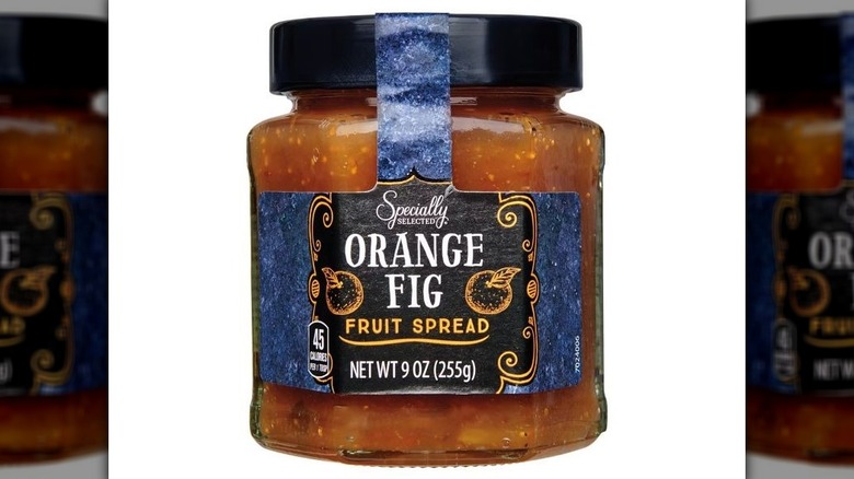 Jar of Specially Selected Orange Fig Fruit Spread