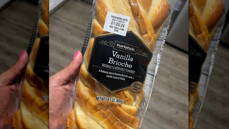 Loaf of Marketside Vanilla Brioche