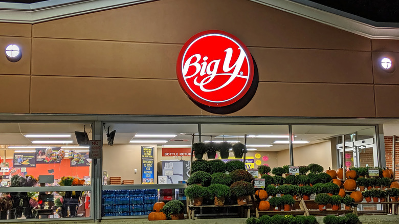 The exterior of a Big Y store