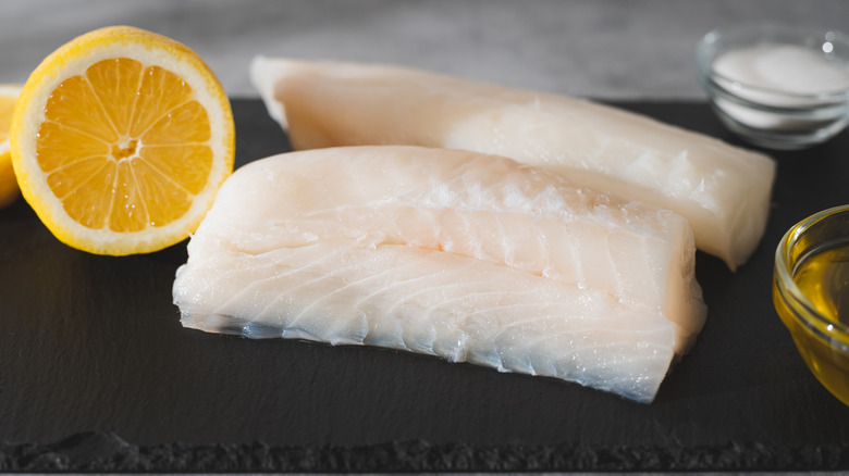 white fish filets