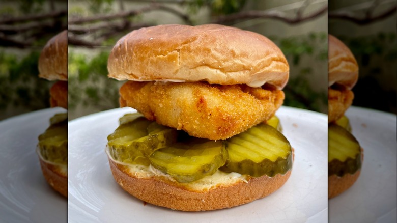 fried fish sandwich