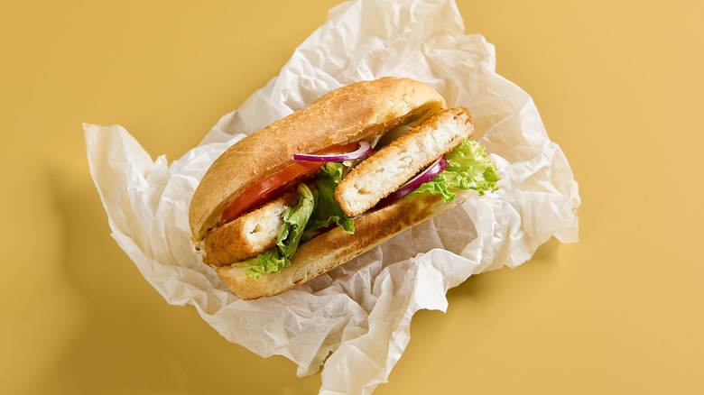 fish sandwich without cheese