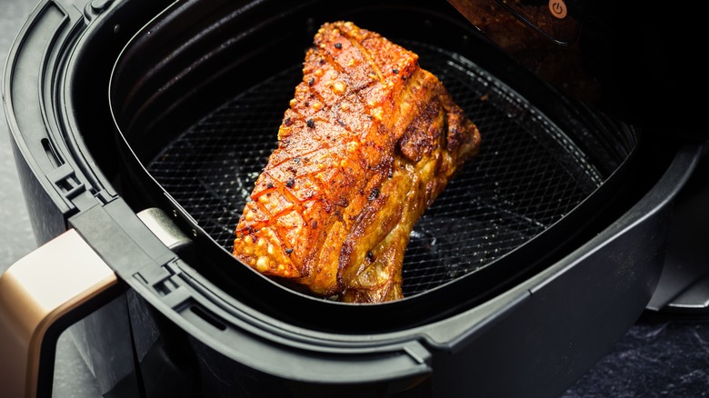 seasoned pork belly in air fryer