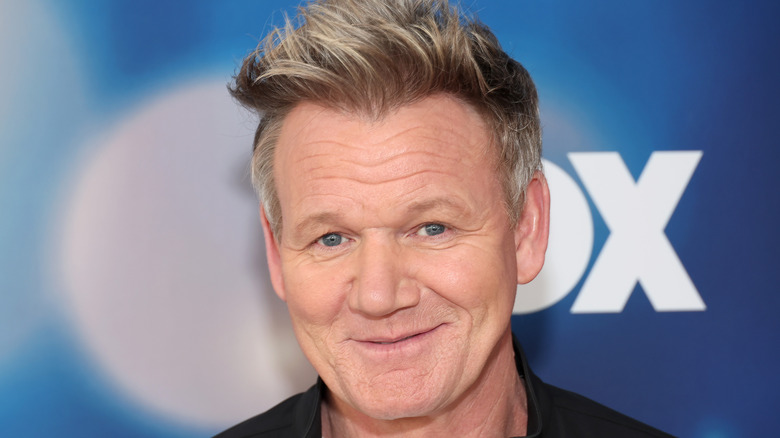 Gordon Ramsay smiling