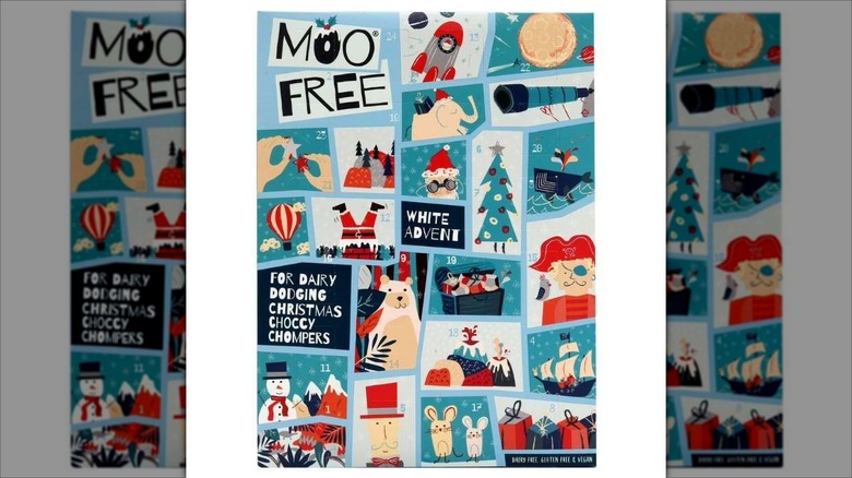 A Moo Free Kids White Advent Calendar