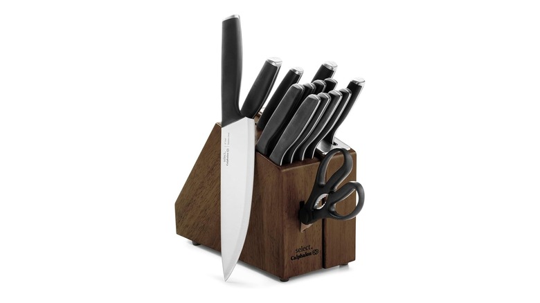 A Calaphon self sharpening knife set