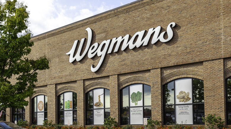 The exterior of a Wegmans store