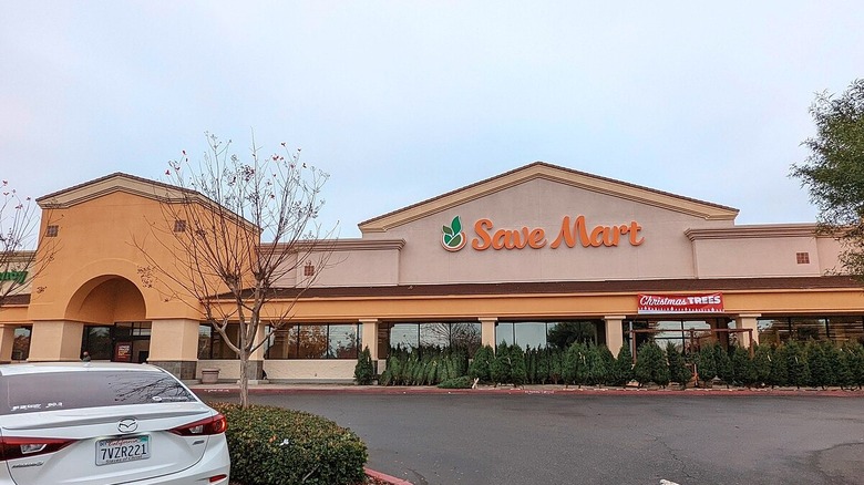 The exterior of a Save Mart store