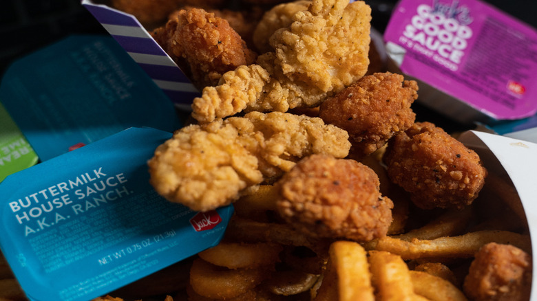 Jack in the Box chicken