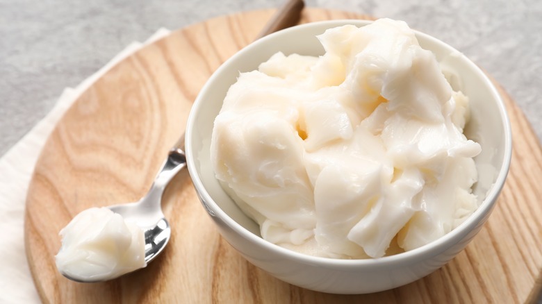 bowl of lard