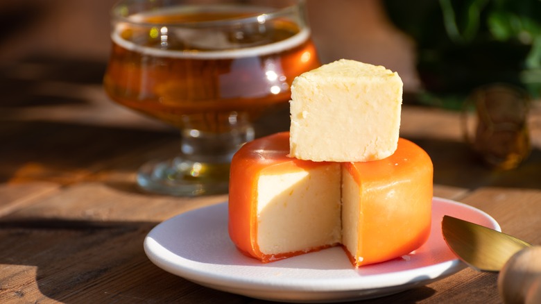 apple cider with cheddar cheese