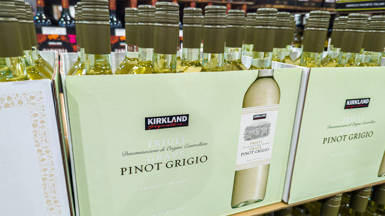 Cases of Kirkland Signature Pinot Grigio